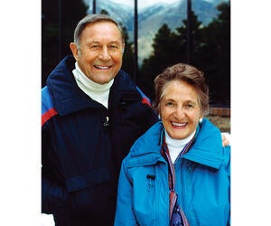 A photo of Bill and Vieve Gore